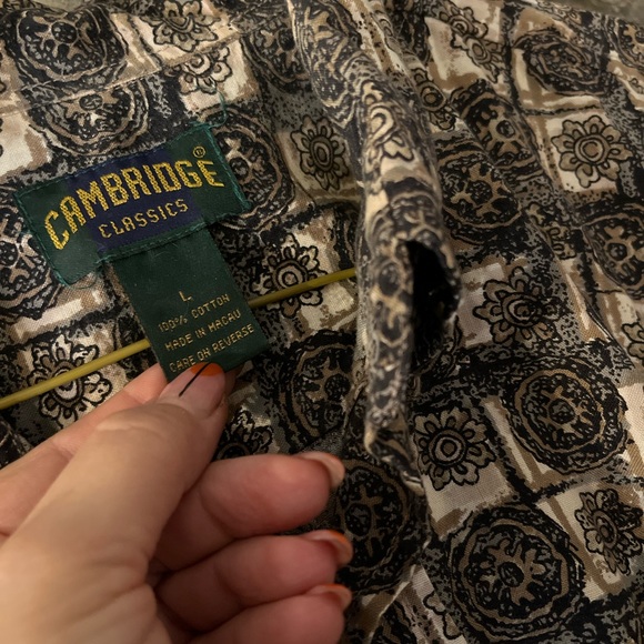 VINTAGE CAMBRIDGE button down - Picture 2 of 6